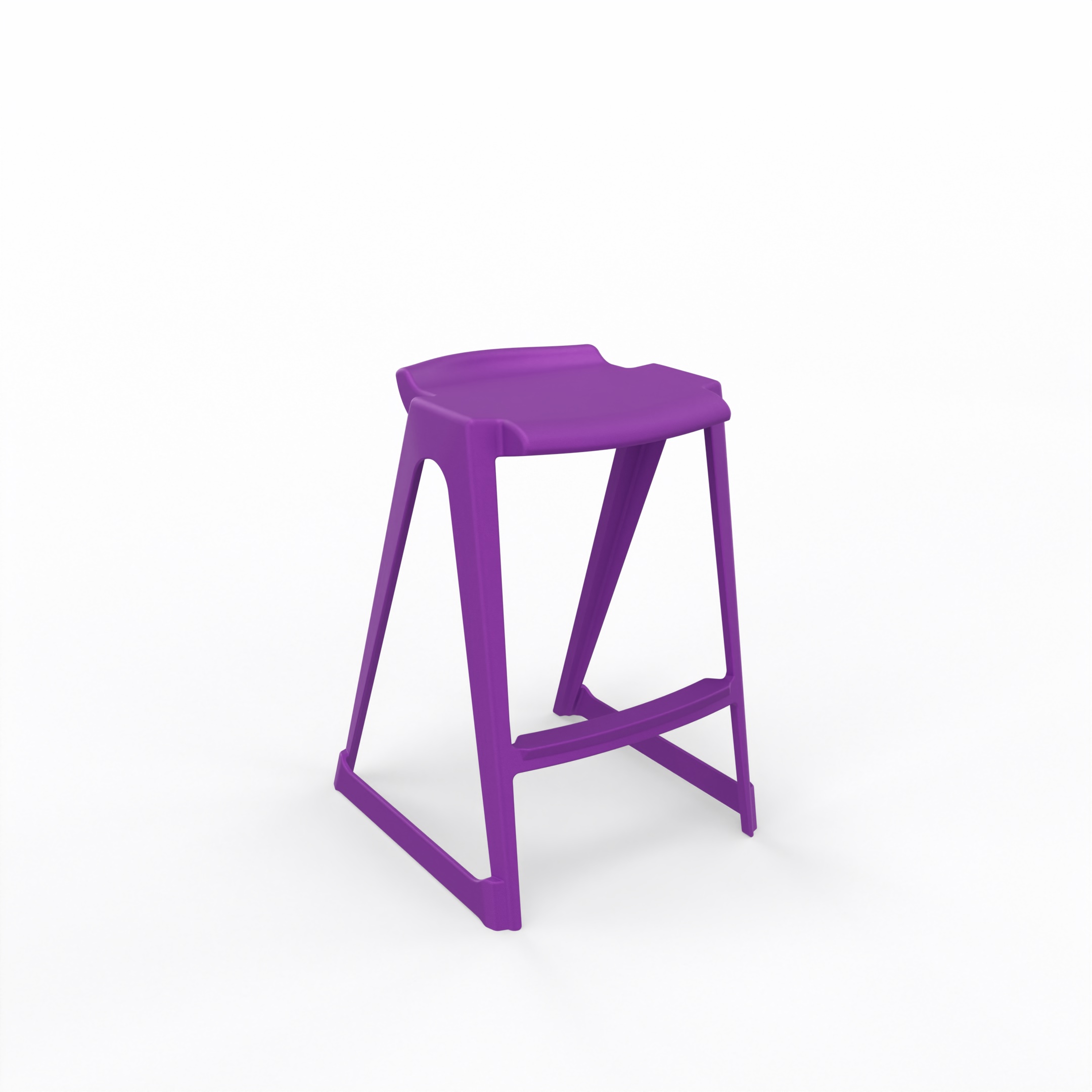 en one stool H685 Low Back - Velvet Purple - Angle.jpg